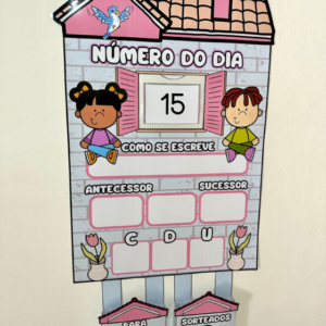 CARTAZ NÚMERO DO DIA