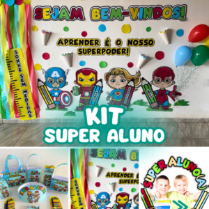 KIT SUPER ALUNO - VOLTA ÀS AULAS