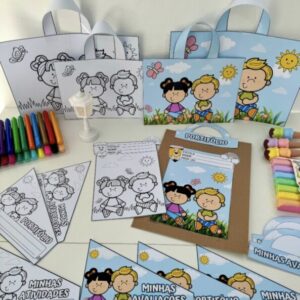 CAPAS DE ATIVIDADES - TEMA: JARDIM