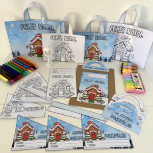 CAPAS DE ATIVIDADES - TEMA: CASINHA NATAL