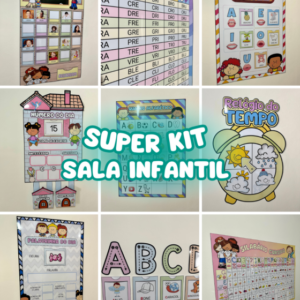 SUPER KIT SALA INFANTIL 14 EM 1