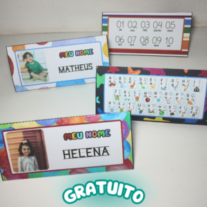 CRACHÁ DE MESA EDITÁVEL