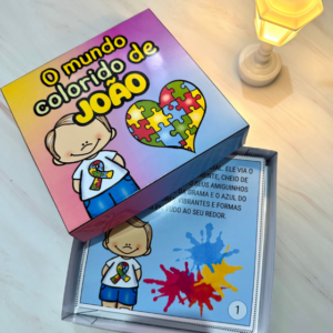 HISTÓRIA NA CAIXA (AUTISMO) - O MUNDO COLORIDO DE JOÃO