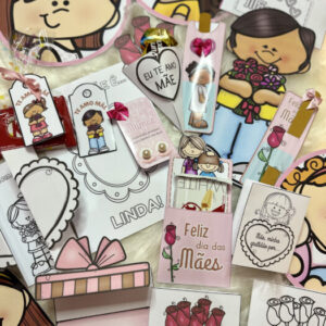 KIT DIA DAS MÃES - LEMBRANCINHAS + PAINEL