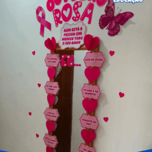 ESPELHO DE AFIRMAÇÕES - OUTUBRO ROSA