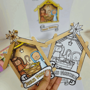 PRESÉPIO DE PALITOS