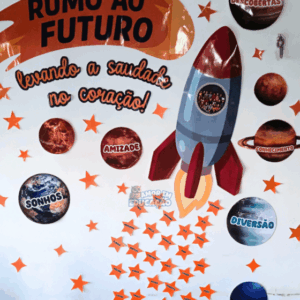 PAINEL RUMO AO FUTURO - FOGUETE