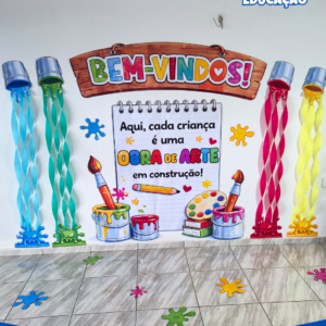 PAINEL BOAS VINDAS - OBRA DE ARTE